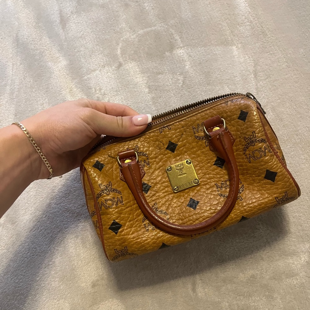 MCM NANO SPEEDY SMALL BAG